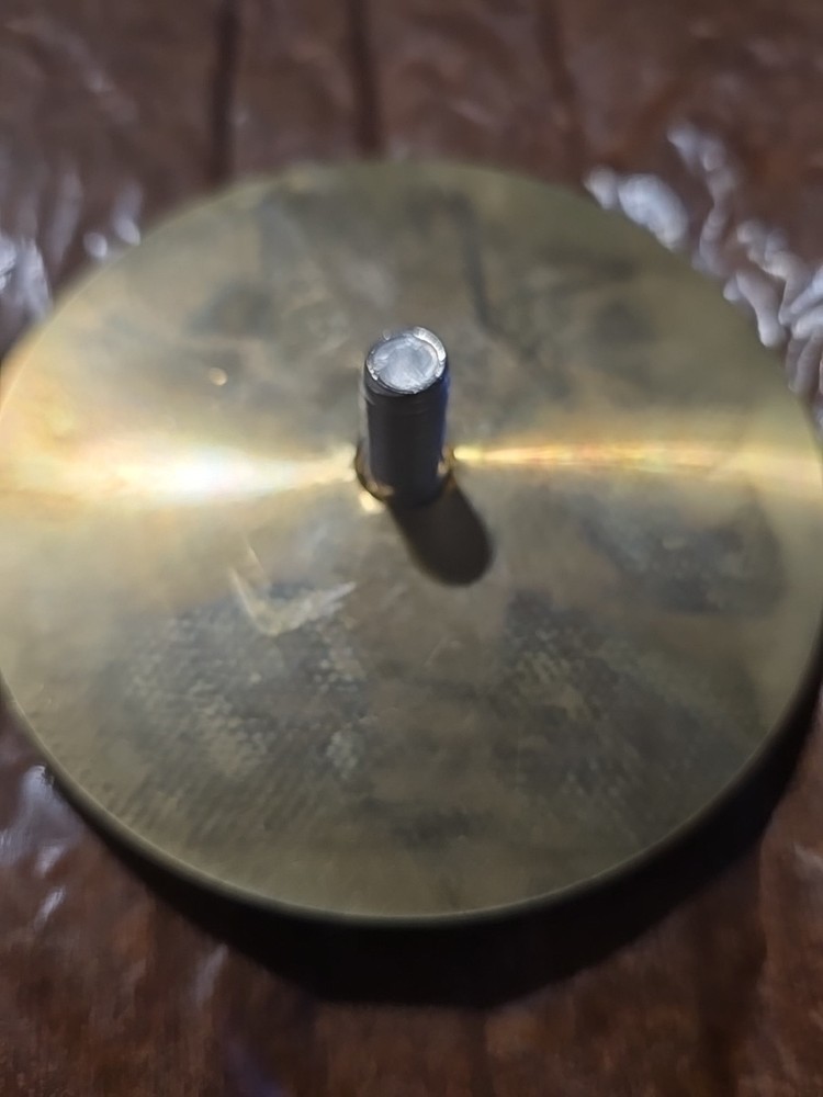 50 BMG Headstamp 4"-Solid brass Custom Engraved Plaque/Hitch Cover/Marker