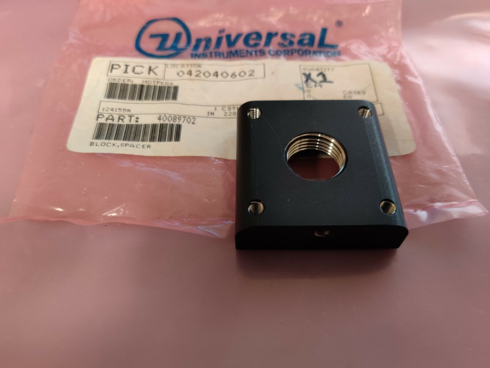 Universal Instruments Spacer Block 40089702