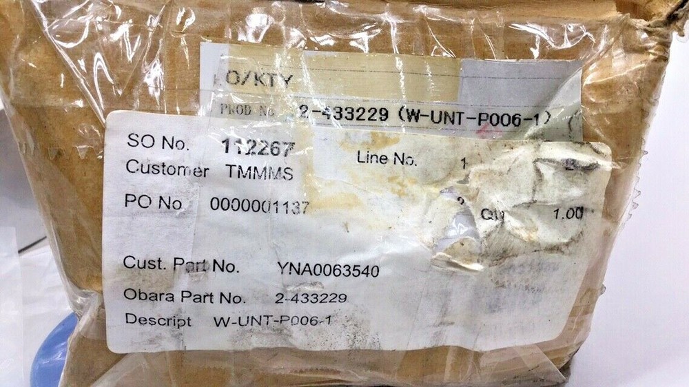 Obara Robotics 2-433229 Hinge Pin Assembly W-Unit P006-1