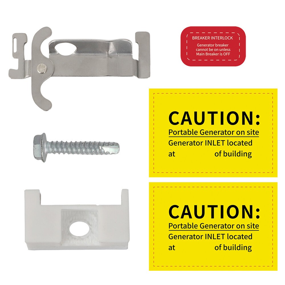 Generator Interlock Kit For for Square D QO QO 100 Amp Panel Main Beaker