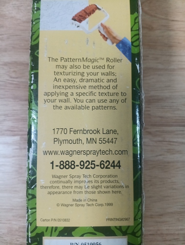 Pattern Magic Roller Painting Accessory Grapevine New Wagner Wall Effects New