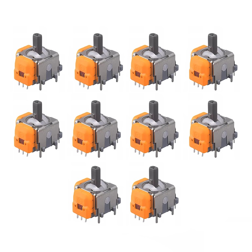 10Pcs New 3D Hall Effect Joystick Module For PS5 Dualsense Controller Accessory