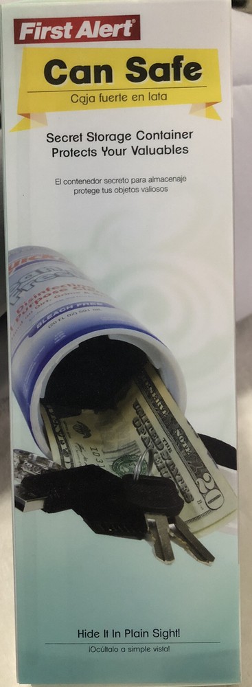 First Alert Can Safe: Secret Storage Container Hides & Protects Your Valuables