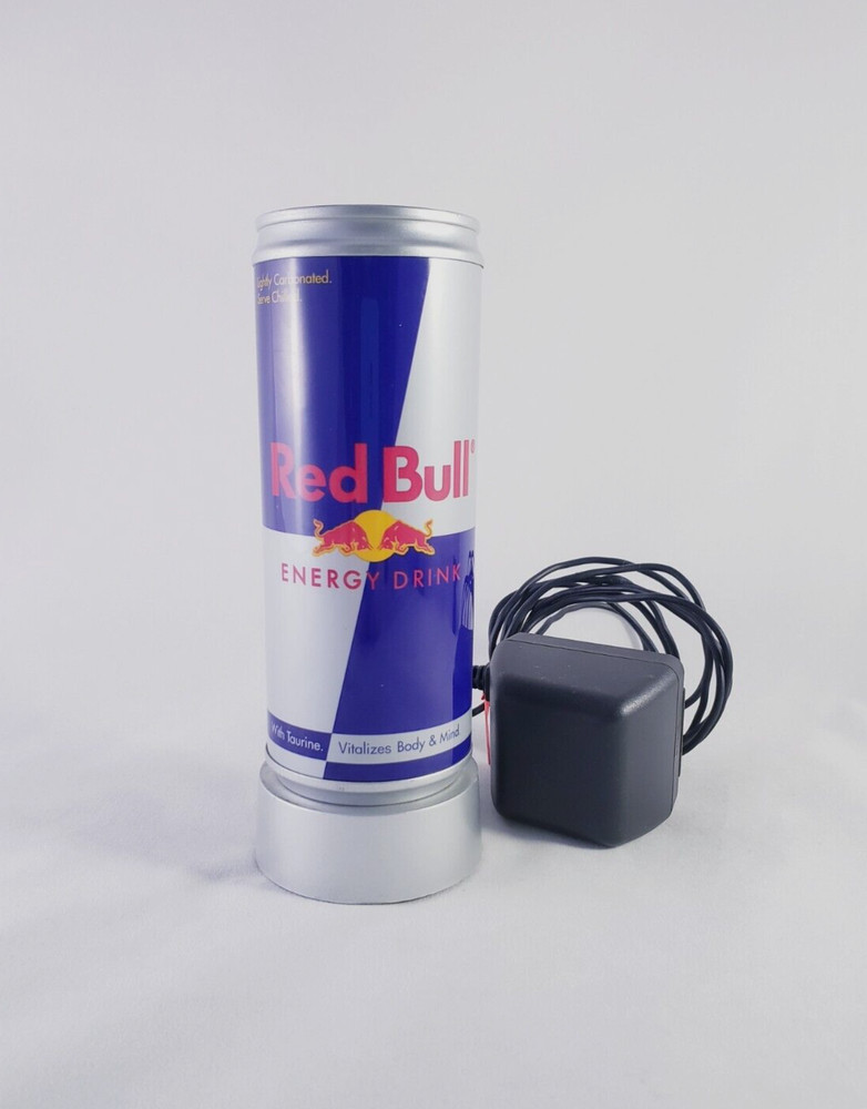 Illuminated Red Bull Energy Drink Can Light