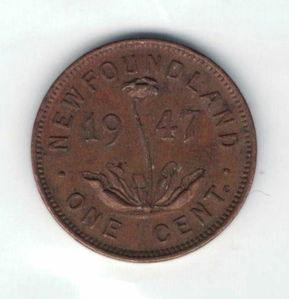 Newfoundland Coins - 1947 One Cent   *1140