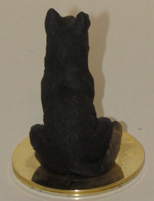 1992 Conversation Concepts Brown German Shepherd Tiny Ones Figurine