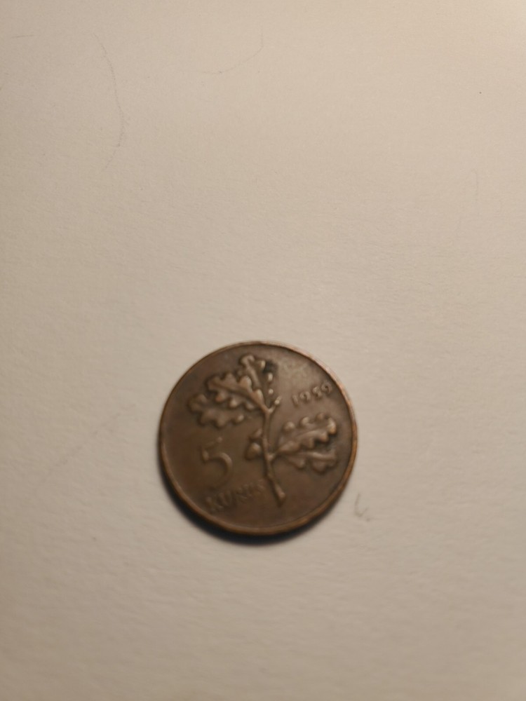 1956 Turkey 5 Kurus coin circulated
