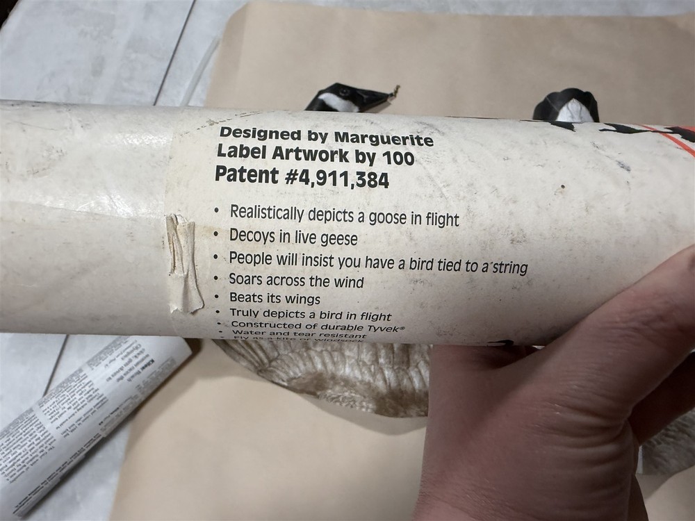JACKITE GIANT CANADA GOOSE DECOY KITE / WINDSOCK
