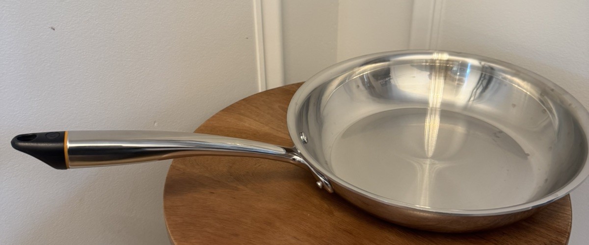 Hestan Cue 11" Induction Cookware Stainless Steel Skillet Fry Sauté Pan