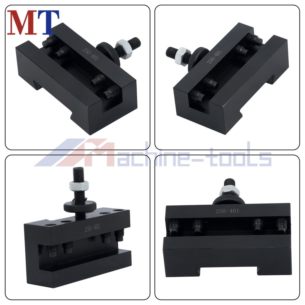 250 401 CA Quick Change Lathe Tool Post Holder for Turning & Facing