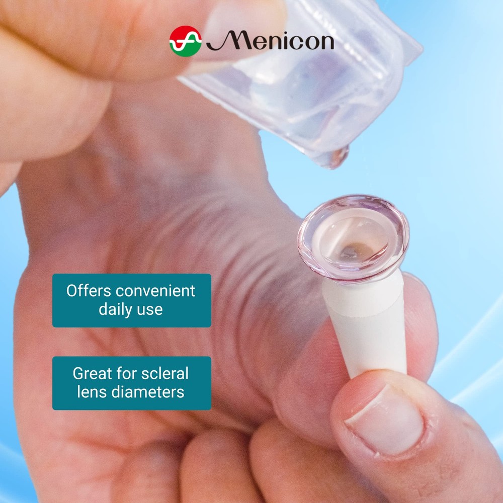 Saline Contact Lens Solution 98 Vials 5ml for Rinse & Insertion