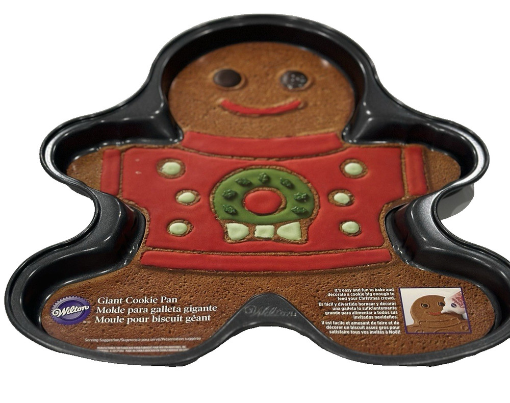 Wilton Giant Cookie Pan Gingerbread Man