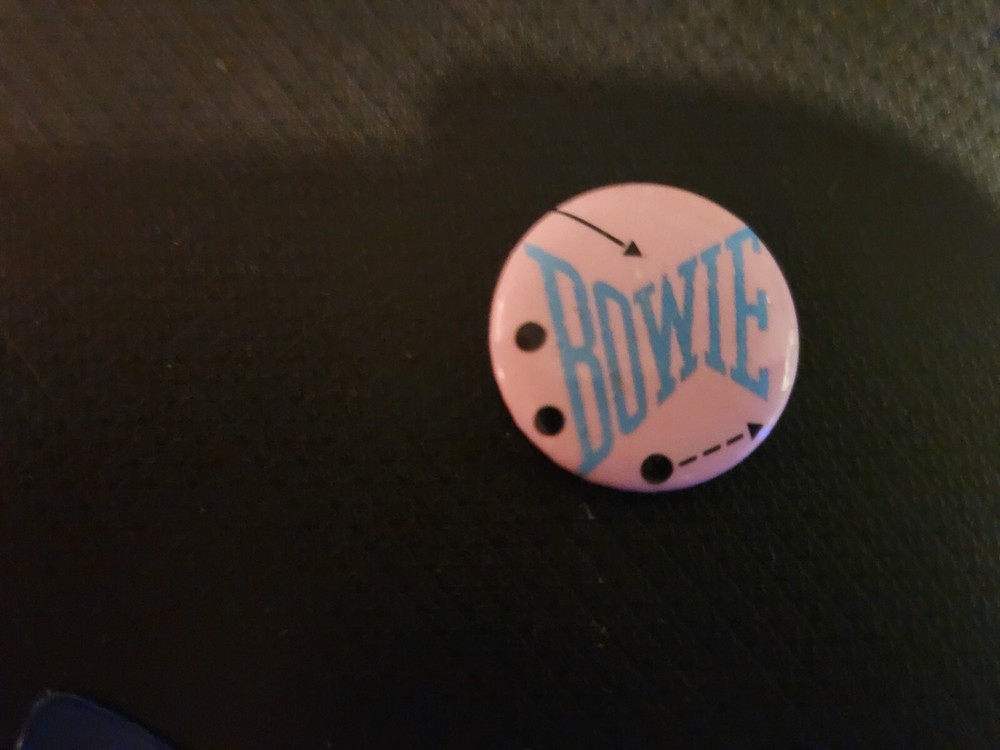 DAVID BOWIE LET'S DANCE Bowie Button