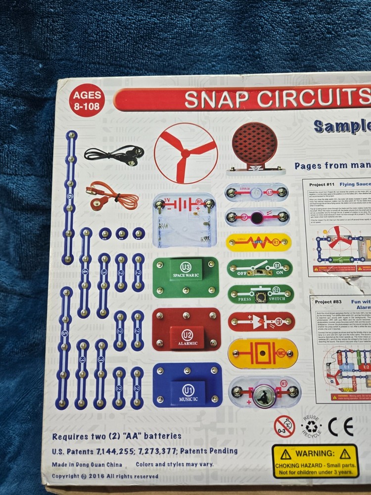 Electronics Discovery Kit STEM Snap Circuits Jr. SC-100