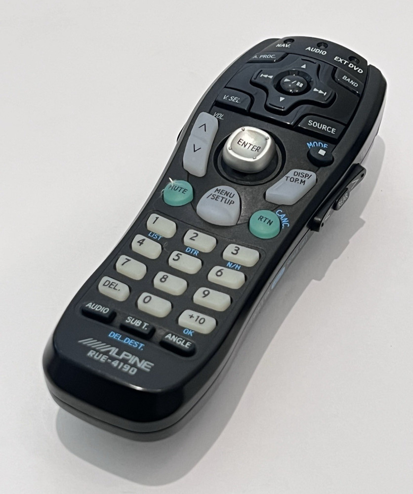 ALPINE RUE-4190 Remote Control Car Navigation DVD Audio remote control
