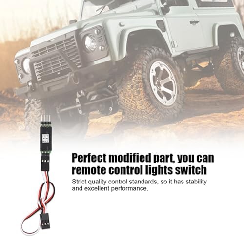 3PCS RC Light Controller Switch, 6V 1A Third Channel RC Car LED Lights