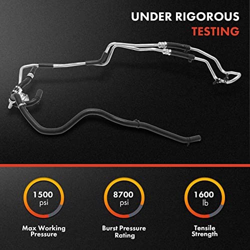 Power Steering Return Hose Line Assembly Compatible with Jeep Compass,