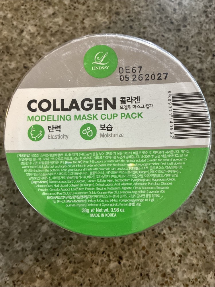 Collagen Modeling Mask Cup Pack