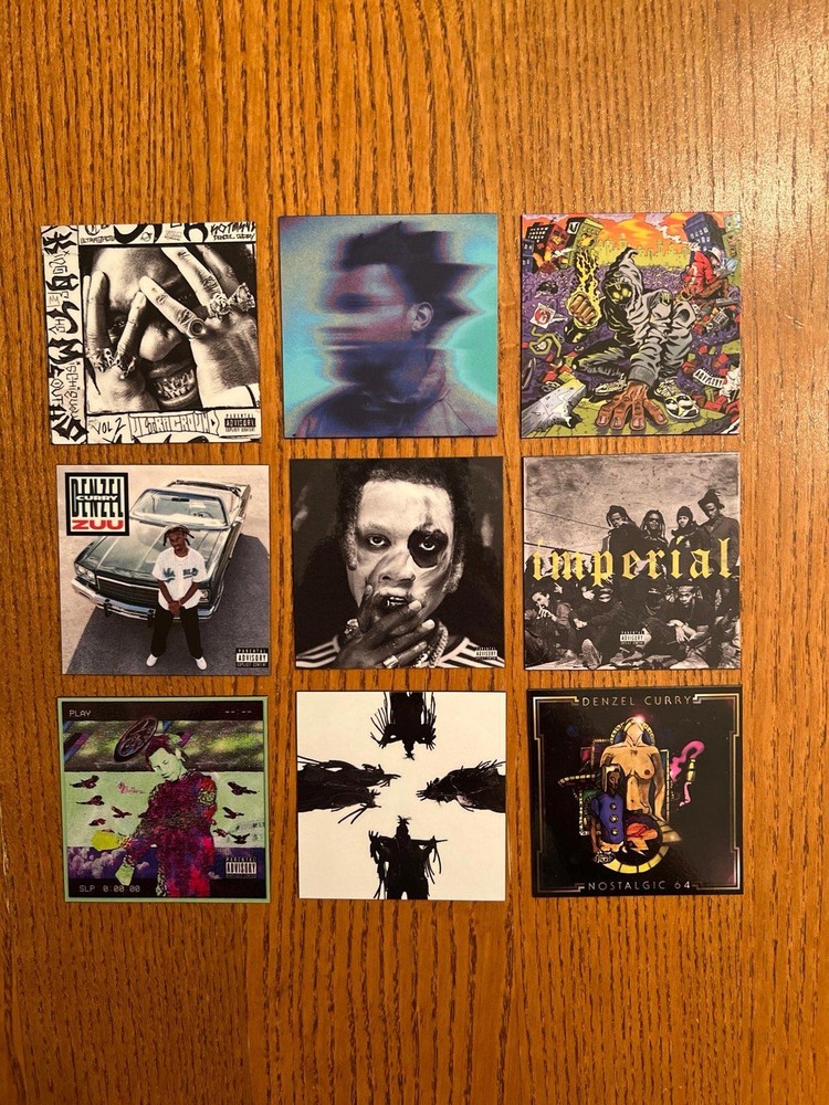 Denzel Curry fridge magnets