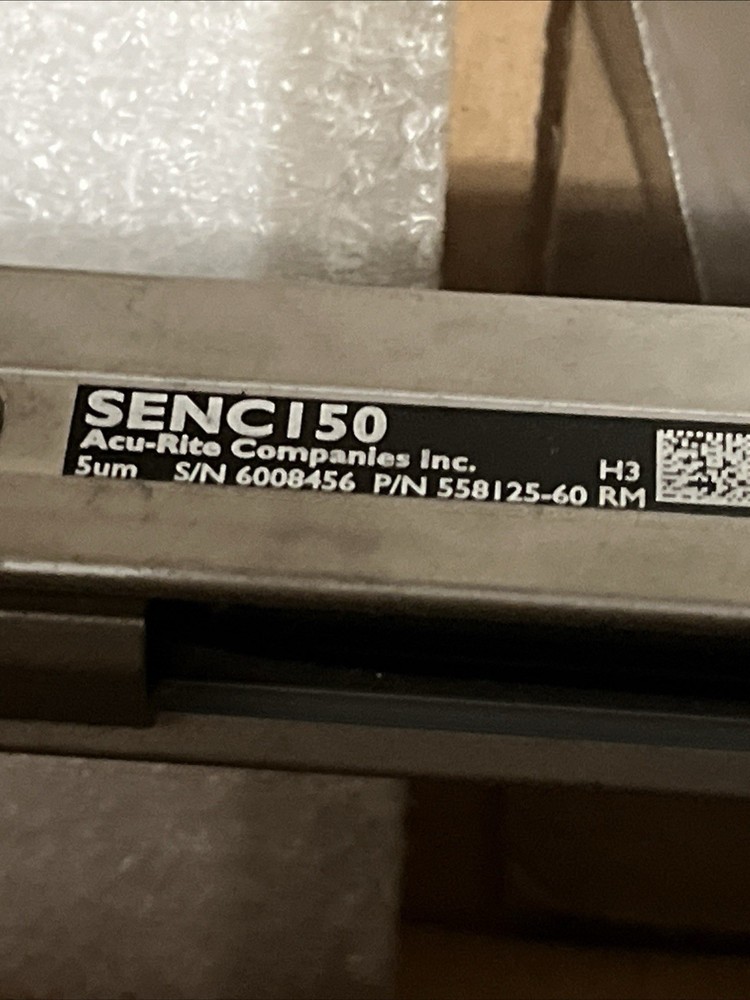 Acu-rite 60" 5UM Linear Glass Scale with senc150 Linear Encoder 572282-35 RM
