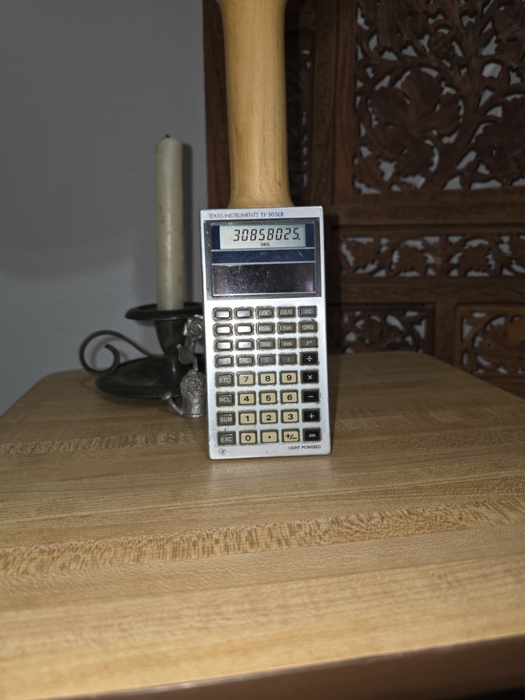 Vintage Texas Instruments TI-30 SLR Calculator