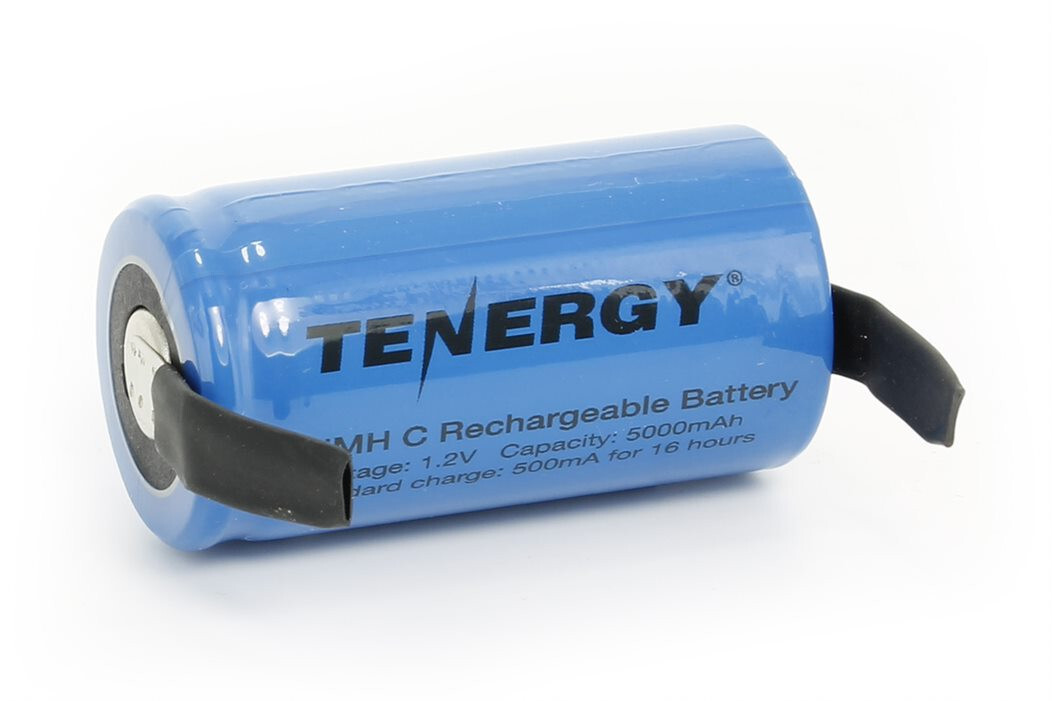 Tenergy 2/3A AA C D F NiMH 1.2V Battery Sizes Cells With or Without Tabs LOT