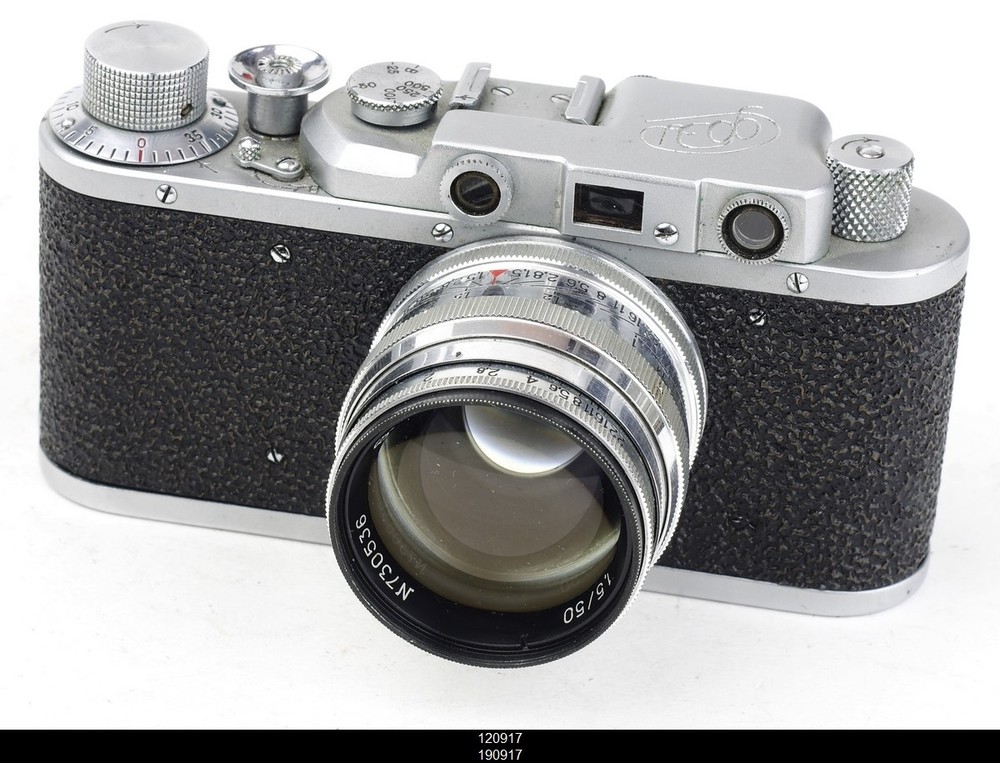 Camera Fed With Jupiter 3 1.5/50mm