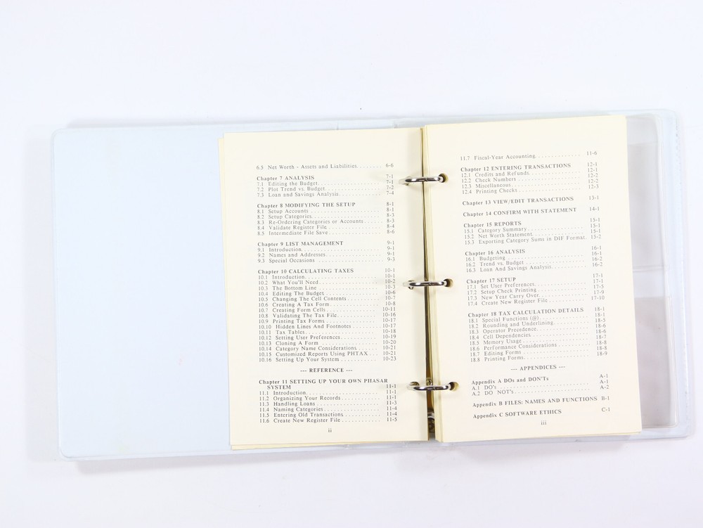 PHASAR for Commodore Amiga - Amiga Version 3.0 from Antic Publishing