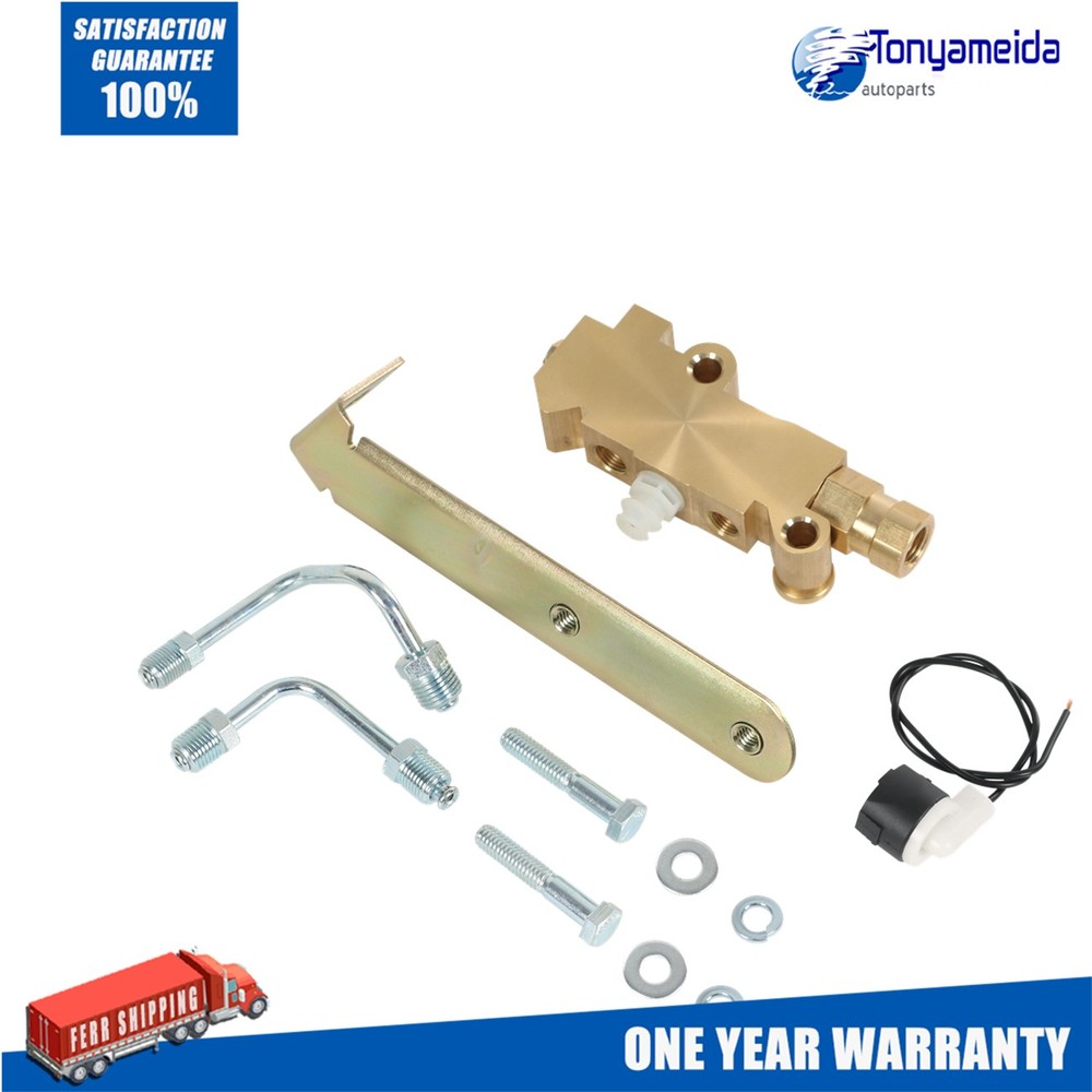 Brass Disc/Drum Disc Front Drum Rear Brake Proportioning Valve & Mount PV2