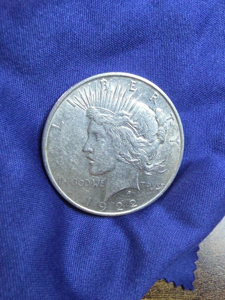 1922 D $1 Peace Dollar DDO