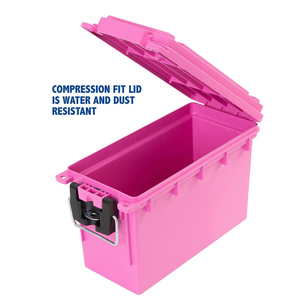 Sheffield Watertight Storage Box Secure Ammo Organizer with Carry Handle