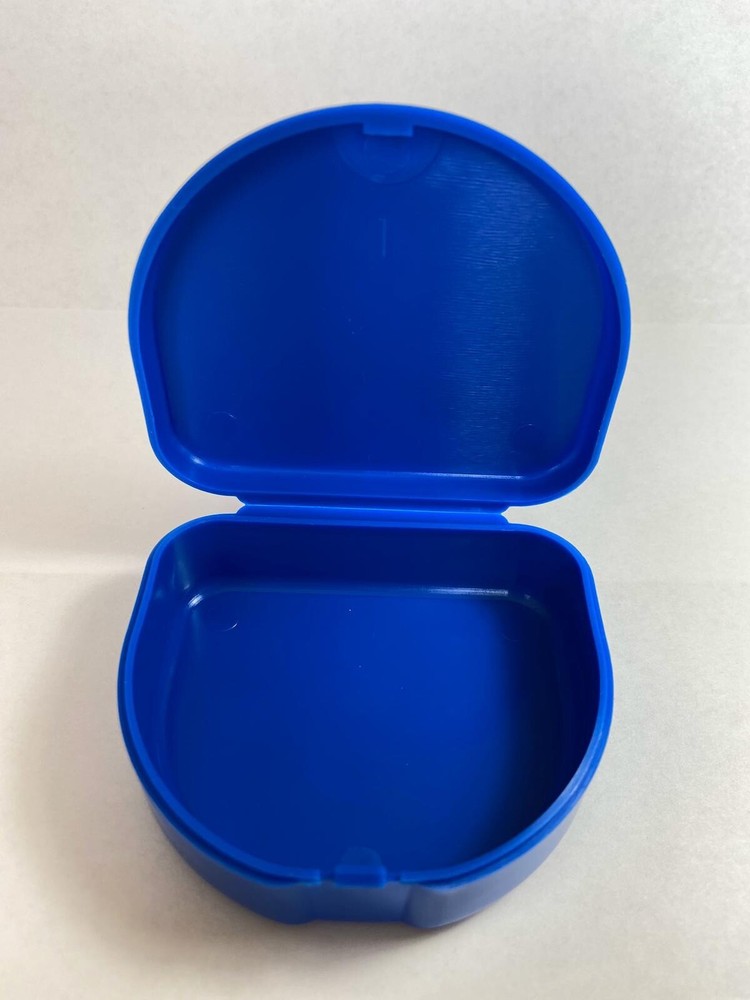 5-pcs Dental Retainer Box, Mouthguard, Denture Storage Case, Multi Color