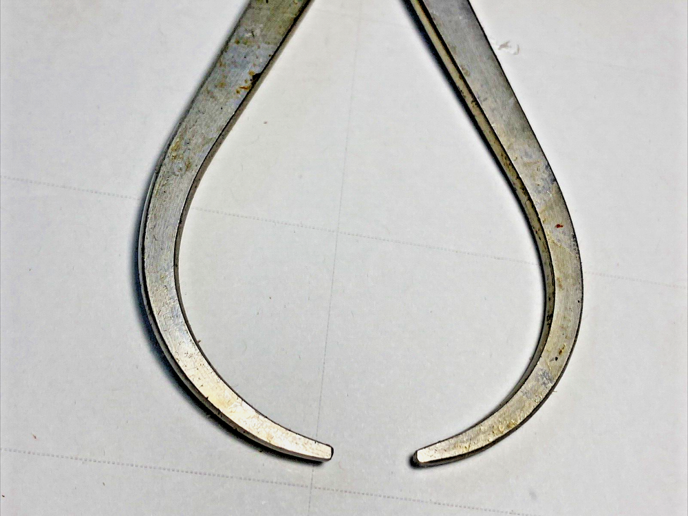 Starrett 4" Outside Spring Caliper Solid Nut No. 79 USA