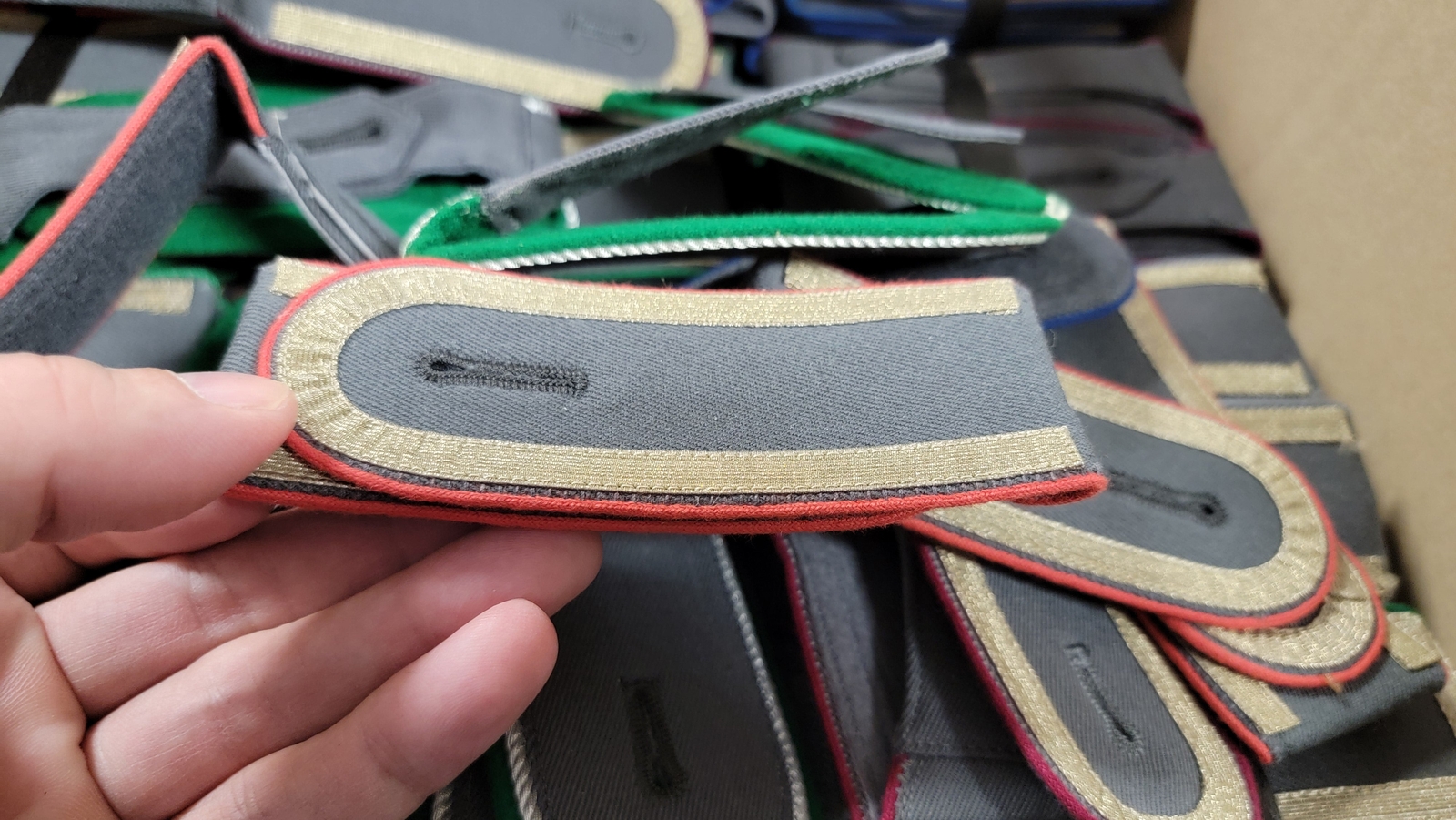 10 PACK German Army Rank Shoulder Boards - Military Surplus