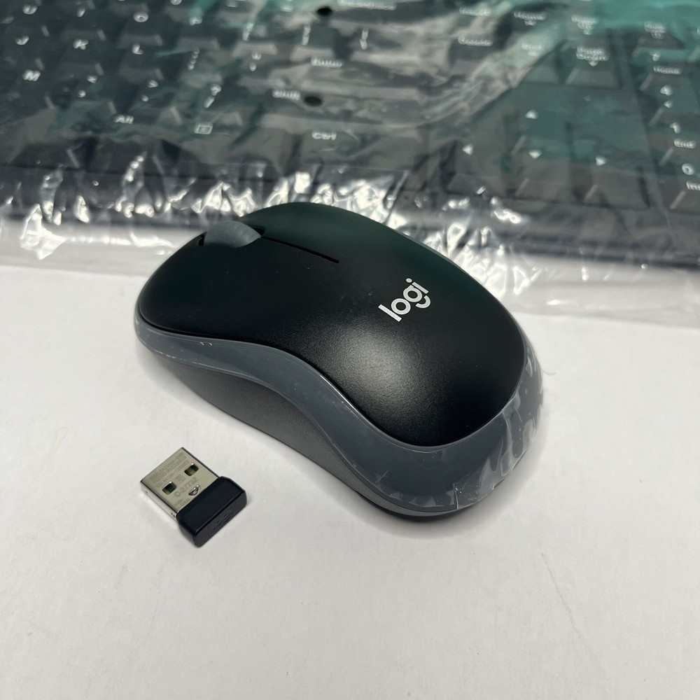 Logitech MK270 Wireless Keyboard and Mouse Combo Black USB Receiver - Open Box