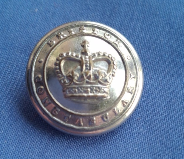 Obsolete Vintage Bristol Constabulary Uniform 23mm Button