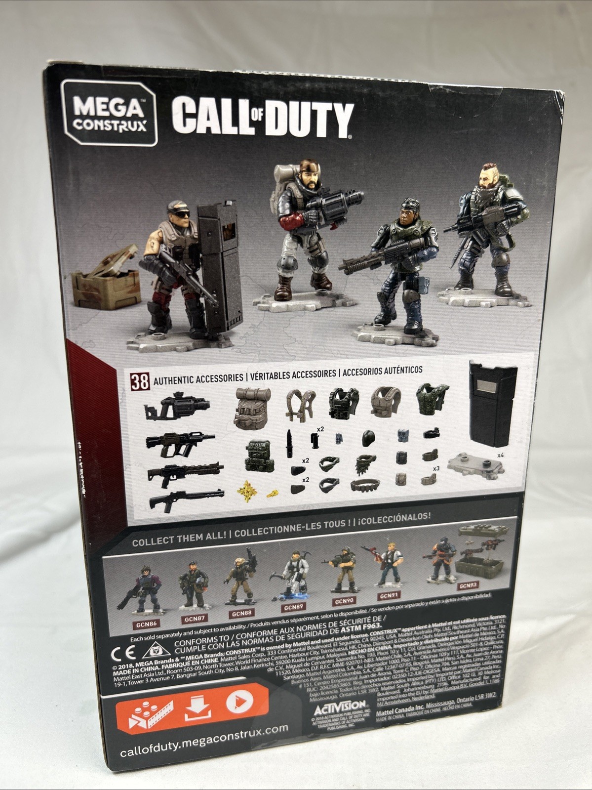 Mega Construx Call of Duty COD Black Ops 4 Standoff GCP05 105Pcs NEW
