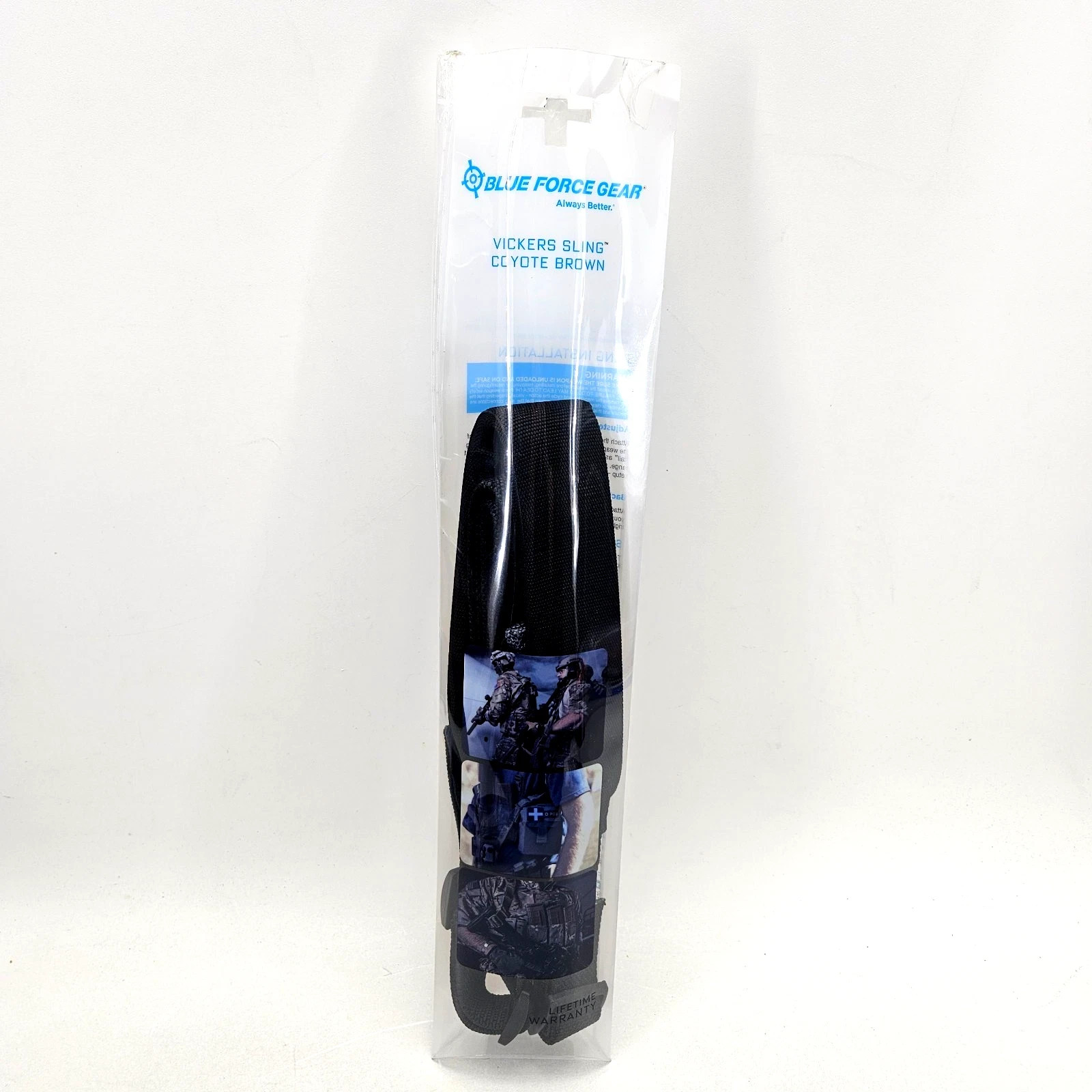 Blue Force Gear Vickers Sling 2-Point Light,Padded Combat Rifle Carbine 57"- 67"