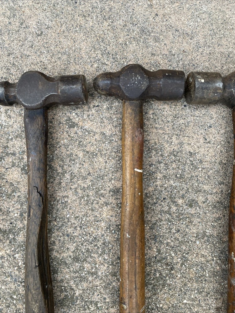 3 Auto Body Hammer Set & One Extra Vintage
