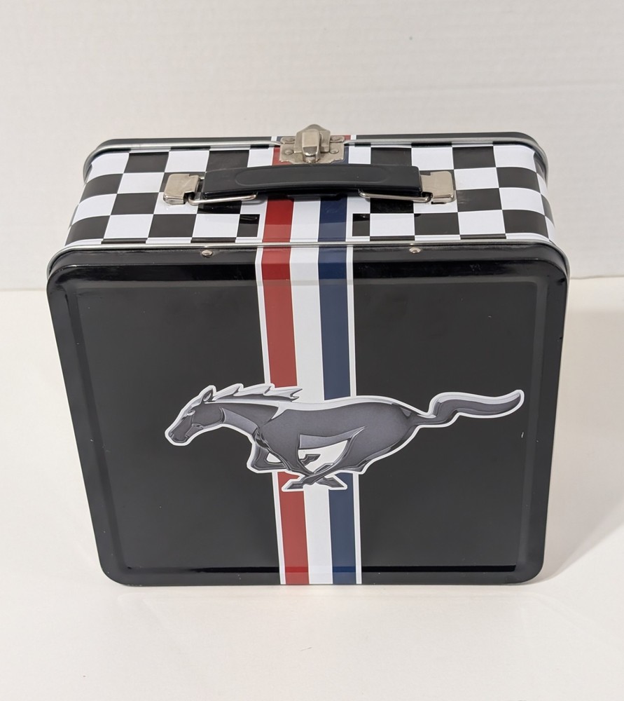 Ford Mustang Tin Lunchbox/Tote