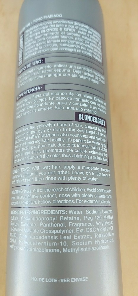 ACTIVEE BLONDE & GREY SHAMPOO + CONDITIONER + TREATMENT HYDRATION & PROTECTION