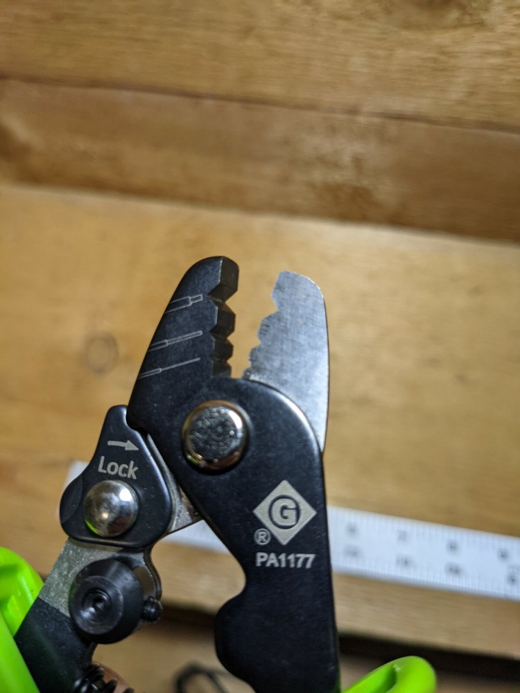 Paladin Pa1177 6 1/4 In Wire Stripper 2Mm Outer Jacket