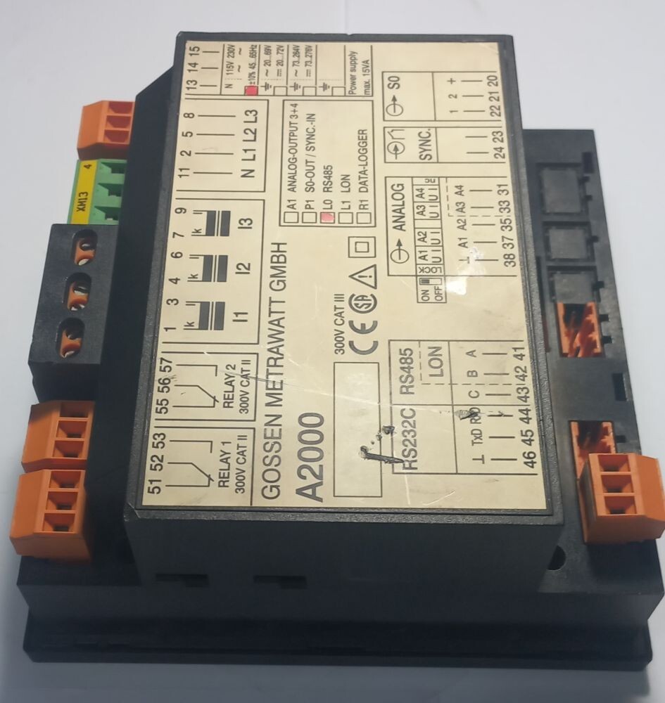 GOSSEN METRAWATT GMBH A2000 USED