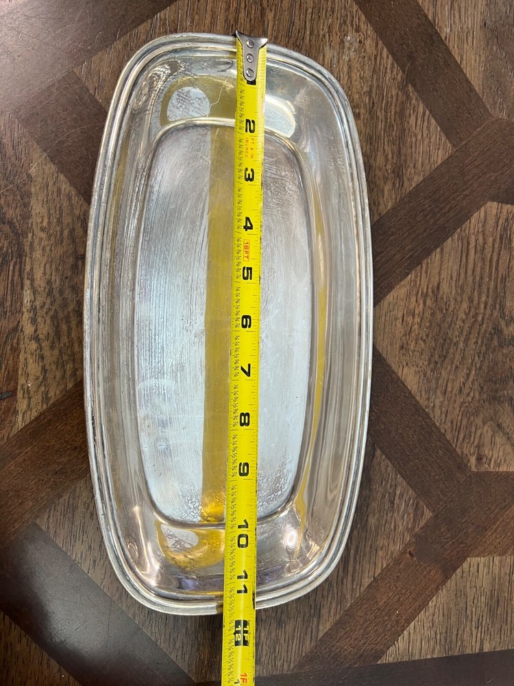 Reed and Barton Silverplate, Hollowware, Plain 204A Rare