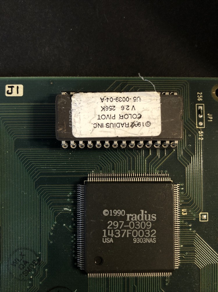 APPLE MACINTOSH RADIUS NUBUS INTERFACE 820-0064-D VIDEO CARD