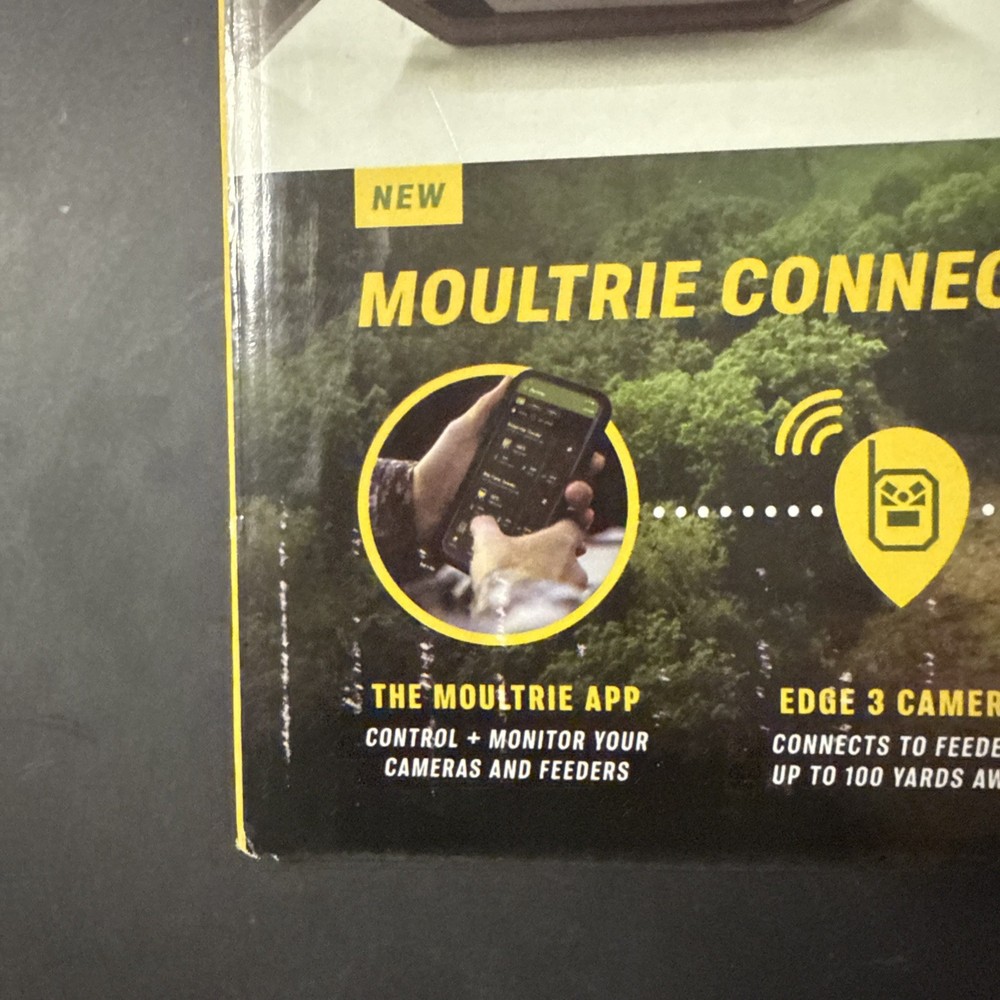 Moultrie Pro Hunter III Deer Feeder Kit Quicklock Adapter Bluetooth Connect