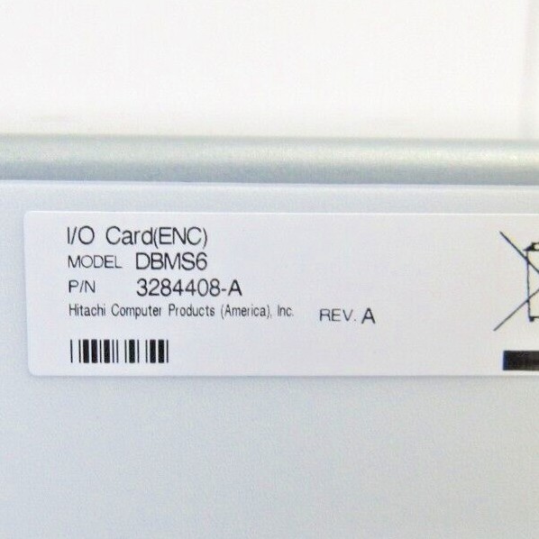 Hitachi DBMS6 I/O Controller Module 3284408-A 57-2