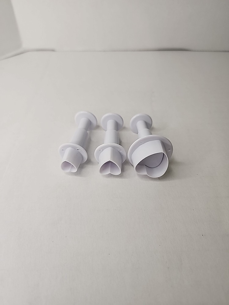 GoBaker Heart Shaped Tool DIY Mold 3 Pack