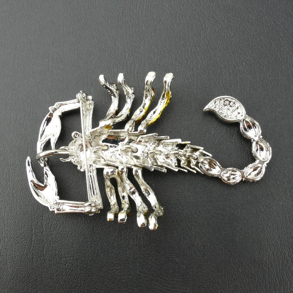 Large, Statement, Scorpio, Brooch