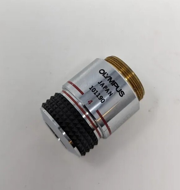 Olympus SPlan4PL 4x Microscope Objective SPlan 4PL 0.13 160/-